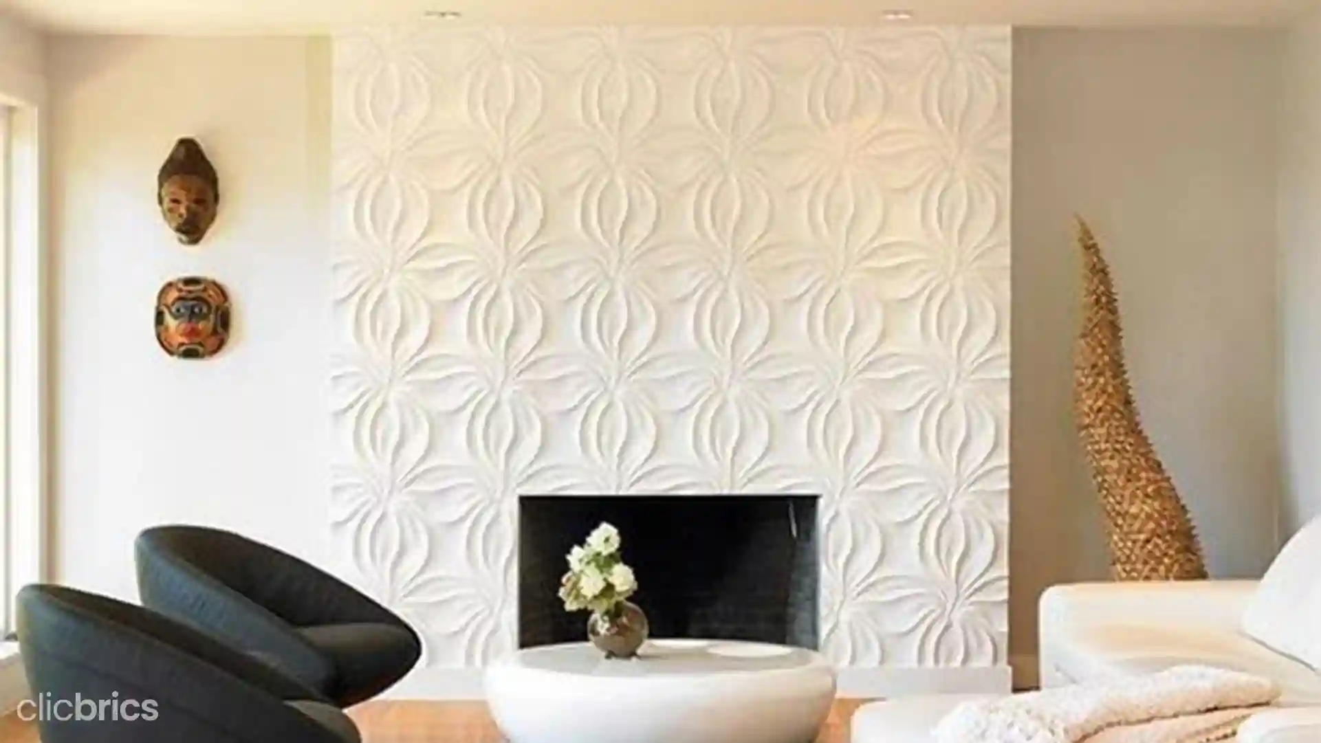 living room modern texture paint designs